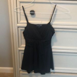 Dressy black tank top